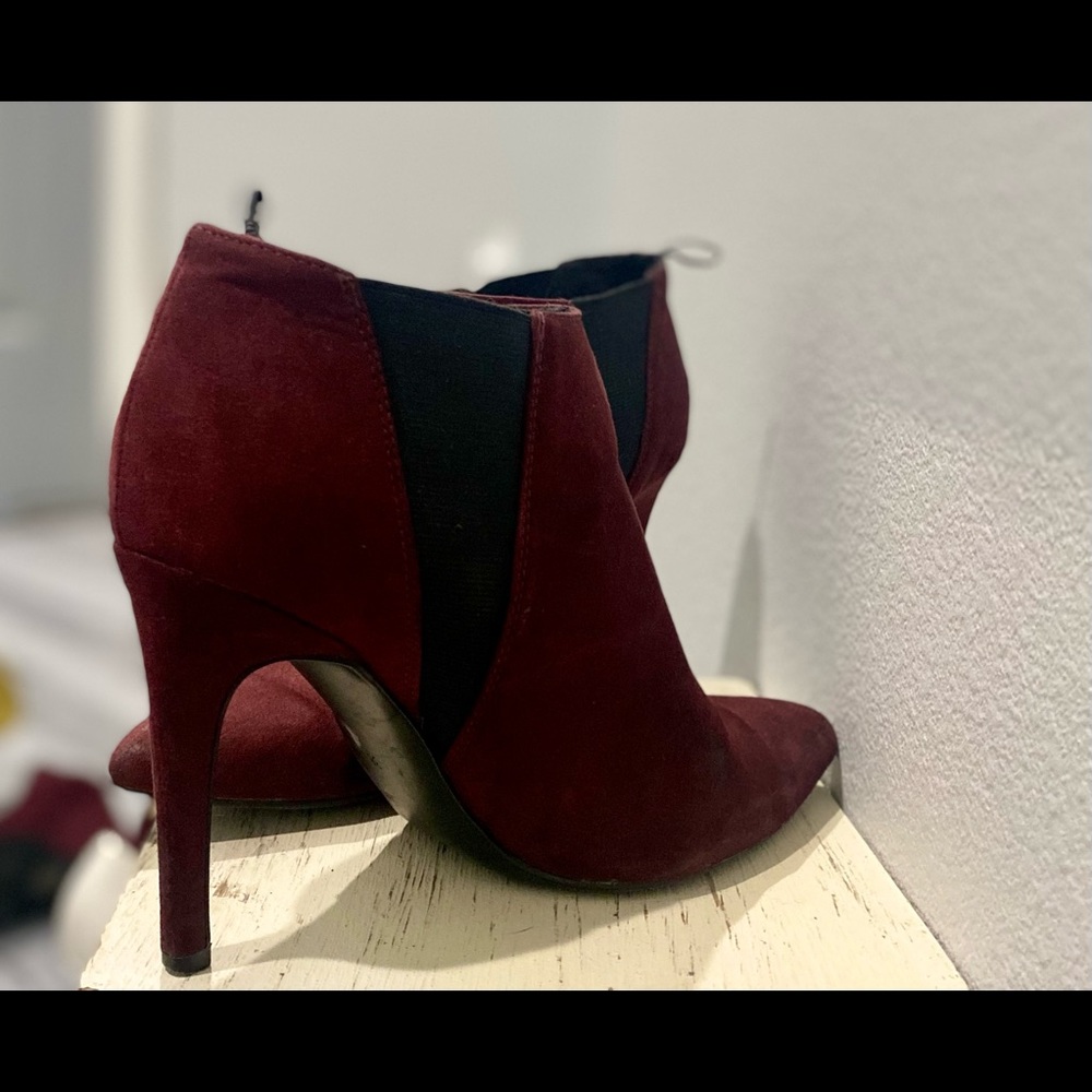 Burgundy 2” HeeledBootie